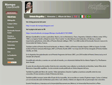 Tablet Screenshot of mempogiardinelli.com